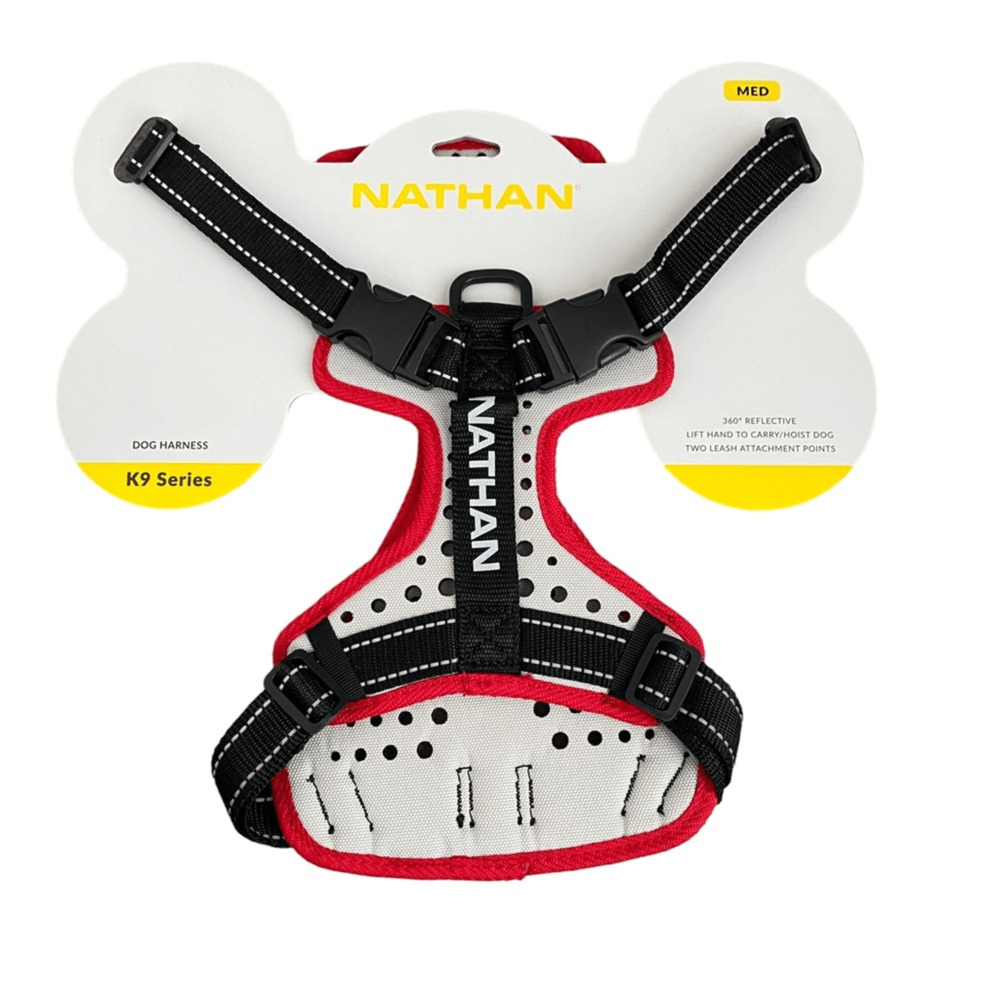 Nathan Sport Medium Dog Harness Girth 23”-29” Reflective Running Washable